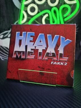 Heavy Metal FAKK 2 W Bonus Disk & Heavy Metal 2000 Hyper CD Windows PC 2000